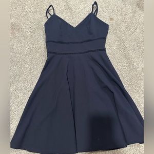 Jun and Ivy Navy Skater Dress